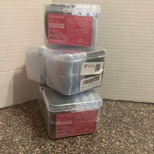 Facemade Face Yoga Exercise Cards, power puffs, new